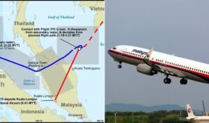 malaysia airlines flight 370 google maps