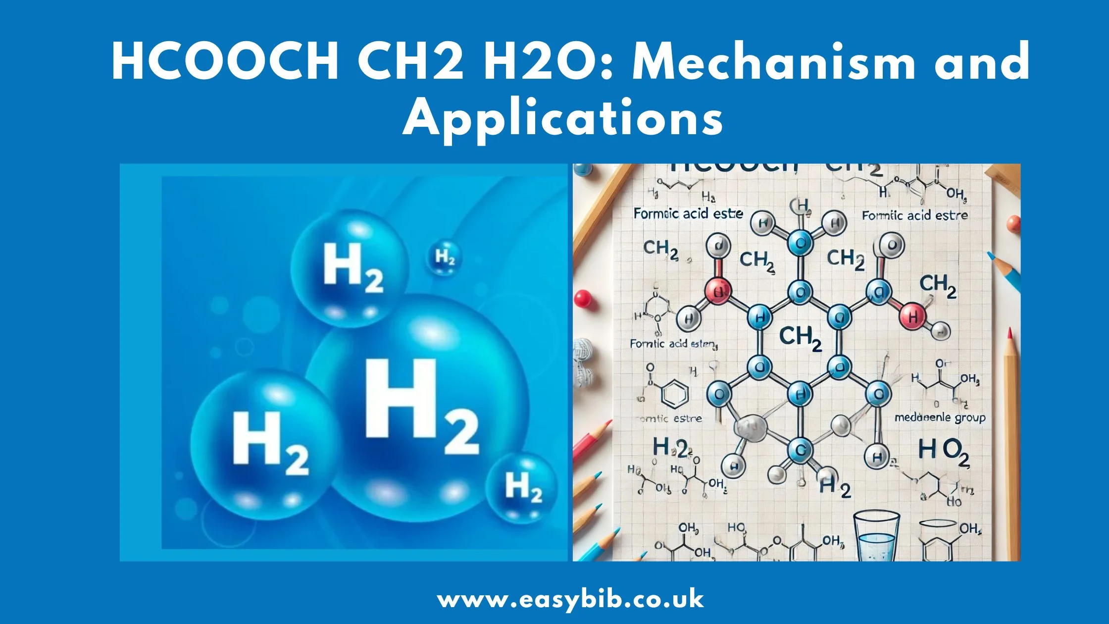 hcooch ch2 h2o
