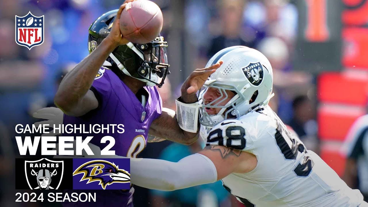 las vegas raiders vs baltimore ravens